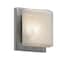 Besa Lighting Paolo Mini Sconce, Glitter, Satin Nickel Finish, 1x5W LED 1WS-7873GL-LED-SN - alternate 1
